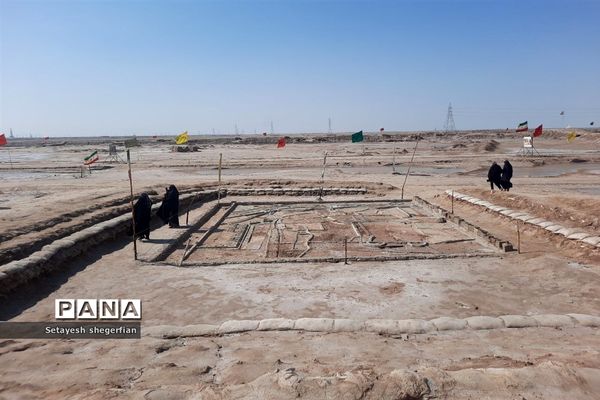 حضور دختران ناحیه ۶ مشهد در اردوی راهیان نور