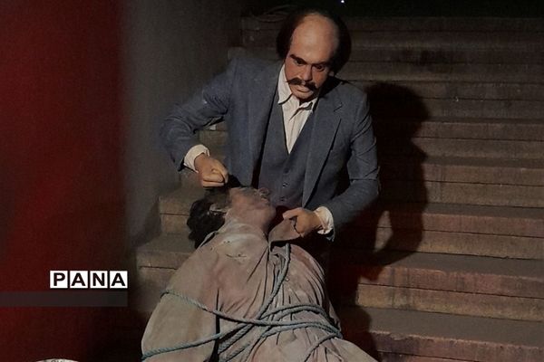 اردوی دانش‌آموزان دبیرستان امامت پاکدشت به موزه عبرت