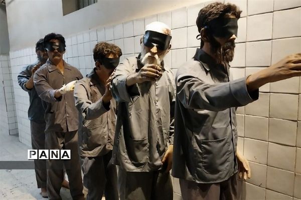 اردوی دانش‌آموزان دبیرستان امامت پاکدشت به موزه عبرت