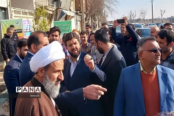 افتتاحیه پروژه‌های عمرانی بمناسبت دهه فجر در قرچک