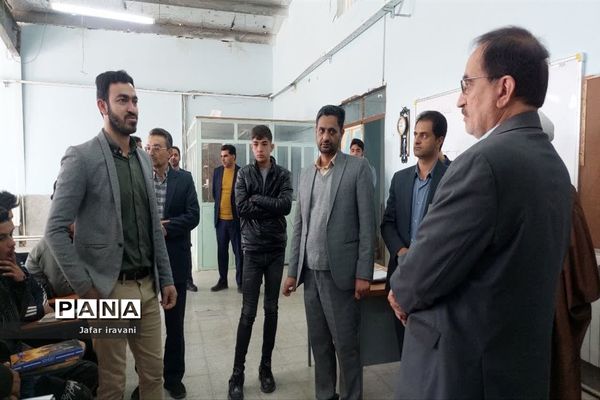 حضور مدیرکل آموزش و پرورش در شهرستان مروست