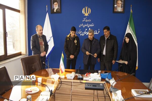 احکام دبیران قرارگاه 14 صفر 2 چناران صادر شد