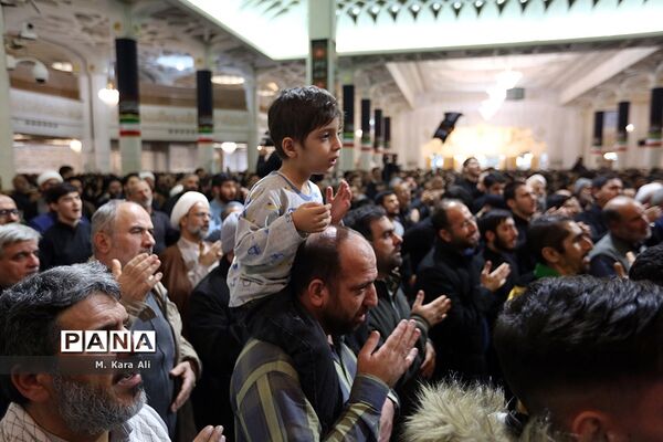 مراسم عزاداری سالروز شهادت هفتمین امام در حرم حضرت معصومه(س)