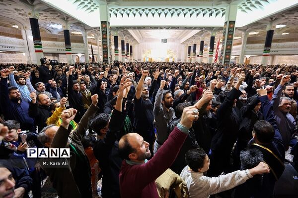 مراسم عزاداری سالروز شهادت هفتمین امام در حرم حضرت معصومه(س)