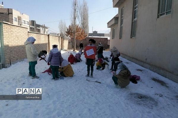 جشنواره ساخت آدم‌برفی و پرواز بادبادک‌ها در شهرستان فیروزکوه