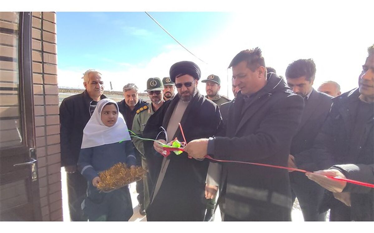 آیین افتتاحیه دبستان دوکلاسه روستای ارجین برگزار شد