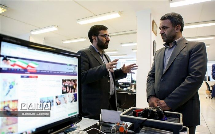 بازدید معاون وزیر و رئیس سازمان مدارس و مراکز غیردولتی کشور از خبرگزاری پانا