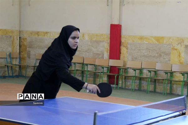 مسابقه تنیس روی میزمتوسطه اول منطقه‌ای جوادآباد