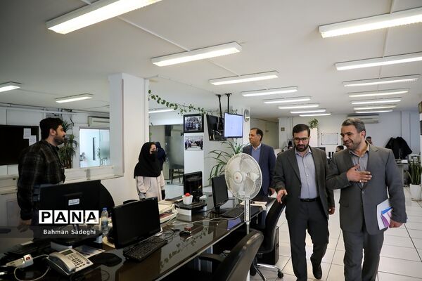 بازدید رئیس سازمان مدارس و مراکز غیردولتی از خبرگزاری پانا
