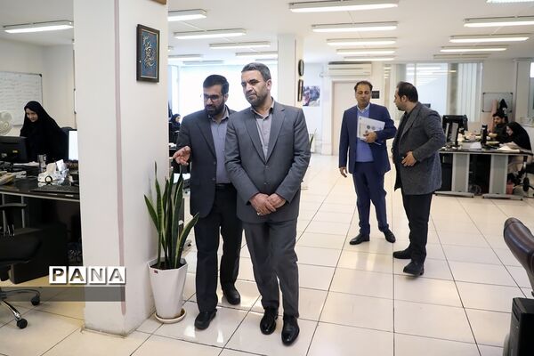 بازدید رئیس سازمان مدارس و مراکز غیردولتی از خبرگزاری پانا