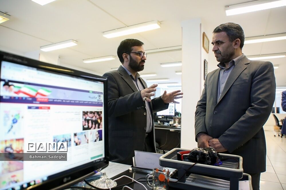 بازدید رئیس سازمان مدارس و مراکز غیردولتی از خبرگزاری پانا