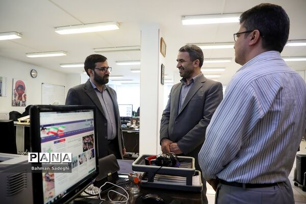 بازدید رئیس سازمان مدارس و مراکز غیردولتی از خبرگزاری پانا