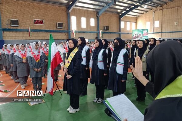 برگزاری مانور تشکیلاتی یاوران انقلابی در شهرستان شهریار