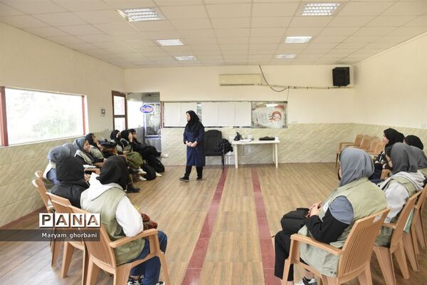 برگزاری اردوی دانش‌آموزی هفت سنگ در مازندران