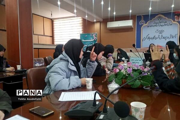 جلسه آموزشی _توجیهی همیاران مشاور در آموزش و پرورش رباط کریم