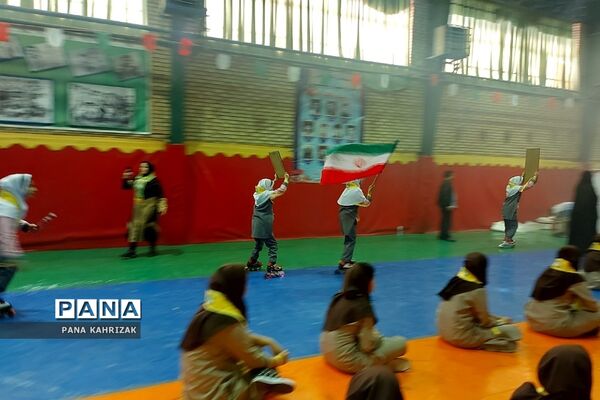 برگزاری مانور یاوران انقلاب در کهریزک