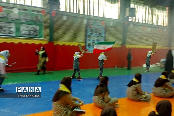 برگزاری مانور یاوران انقلاب در کهریزک