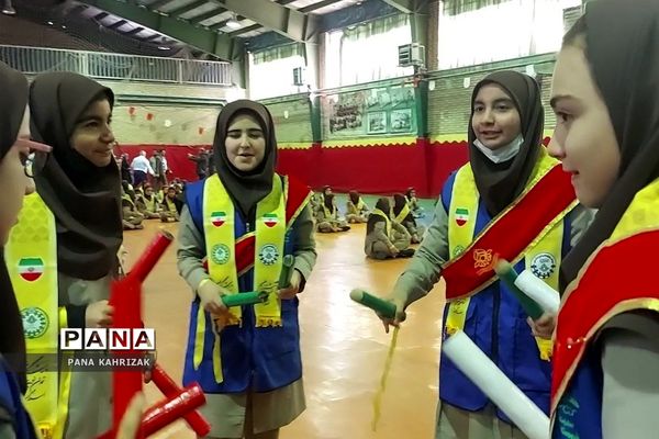 برگزاری مانور یاوران انقلاب در کهریزک