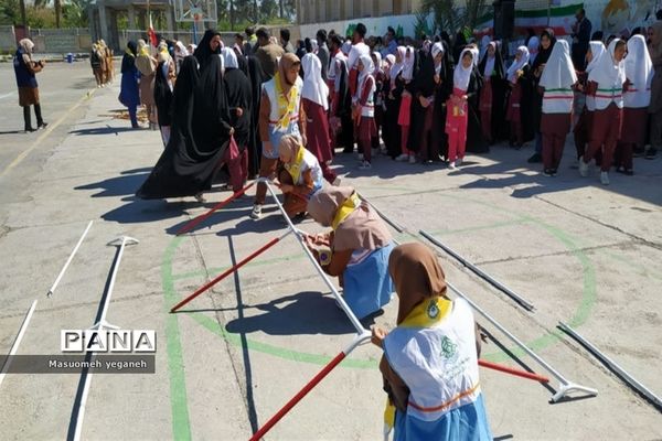 اجرای مهارت‌های تشکیلاتی در مانور یاوران انقلاب