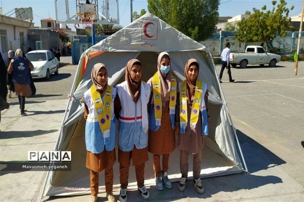 اجرای مهارت‌های تشکیلاتی در مانور یاوران انقلاب