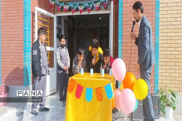 جشن مبعث در مدرسه پویندگان فرهنگ خلیل‌آباد