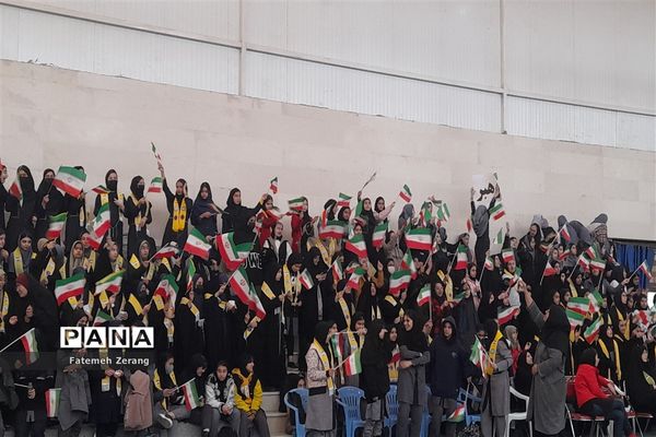 مراسم یاوران انقلاب دختران ناحیه ۷ مشهد