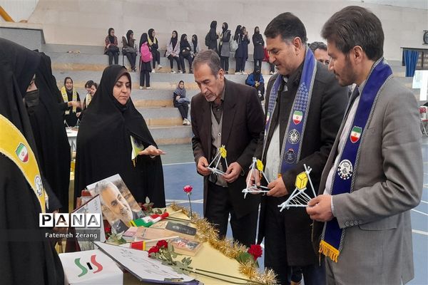 مراسم یاوران انقلاب دختران ناحیه ۷ مشهد