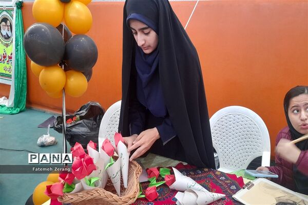 مراسم یاوران انقلاب دختران ناحیه ۷ مشهد