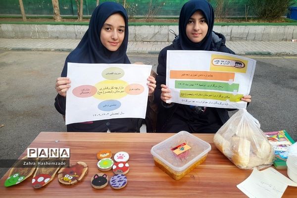 بازارچه کار و فناوری در دبیرستان ولیعصر (عج) ناحیه یک شهرری