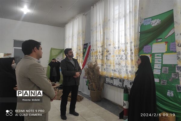 افتتاحیه مدرسه انقلاب دبیرستان نمونه دولتی نجابت