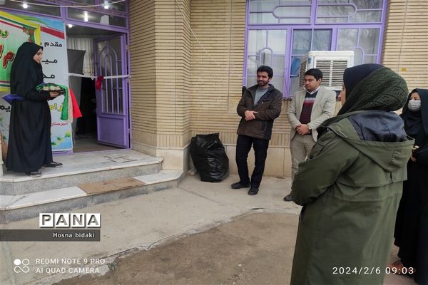 افتتاحیه مدرسه انقلاب دبیرستان نمونه دولتی نجابت