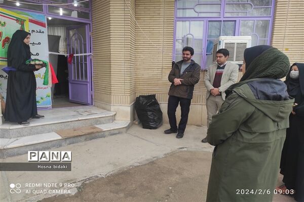 افتتاحیه مدرسه انقلاب دبیرستان نمونه دولتی نجابت