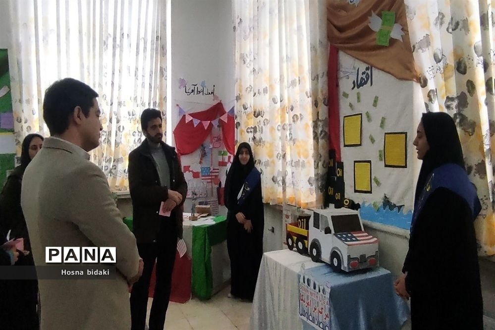 افتتاحیه مدرسه انقلاب دبیرستان نمونه دولتی نجابت