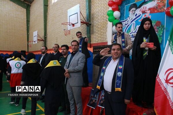 مانور یاوران انقلاب در بهارستان دو