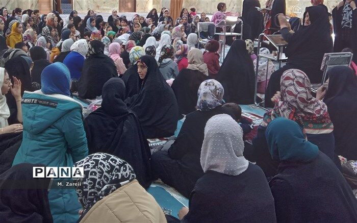 مراسم مبعث پیامبر اکرم(ص) در روستای بابانظر استان همدان