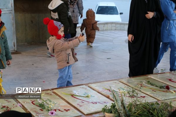 گلباران مزار شهدای قم در دهه فجر