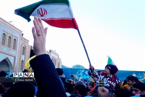 نخستین اجرای سرود «فرمانده مهدی» در مسجد جمکران