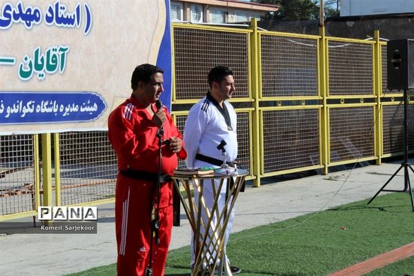 همایش تکواندو کاران در شهرستان گنبد