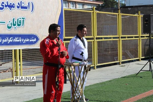 همایش تکواندو کاران در شهرستان گنبد