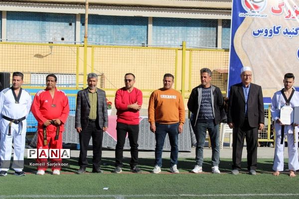 همایش تکواندو کاران در شهرستان گنبد