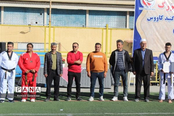 همایش تکواندو کاران در شهرستان گنبد