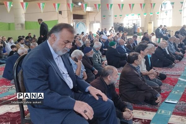 اقامه نماز جمعه در گلوگاه