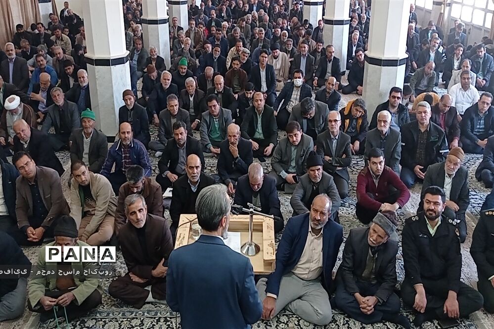 برگزاری نماز عبادی و سیاسی در شهرستان خلیل آباد