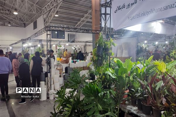 نمایشگاه گل و گیاه و سوغات درقائمشهر