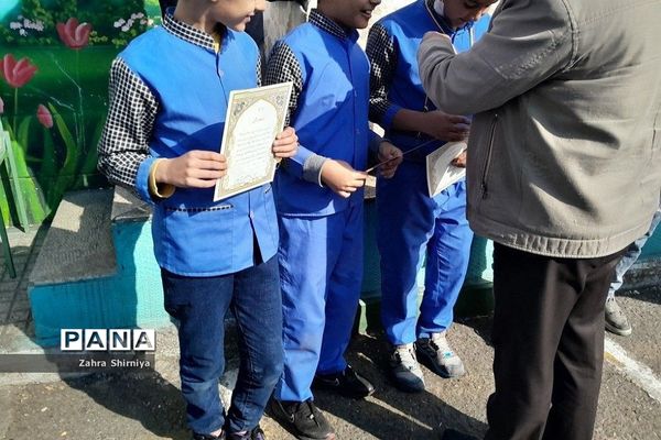 فینال مسابقات جام شهید سلیمانی در دبستان شهید بهشتی یک ناحیه یک شهرری