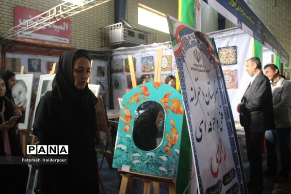 نمایشگاه تولیدات هنرستان‌های فنی حرفه‌ای و کار دانش استان بوشهر