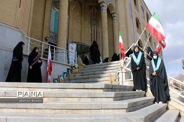 یادواره «پدران آسمانی» در دبیرستان شاهد نجمیه قم -1