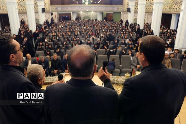 یادواره «پدران آسمانی» در دبیرستان شاهد نجمیه قم -1