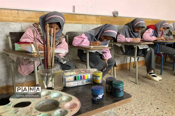 راستی آزمایی چهل و دومین مسابقات فرهنگی هنری رشته هنرهای دستی تجسمی مقطع ابتدایی