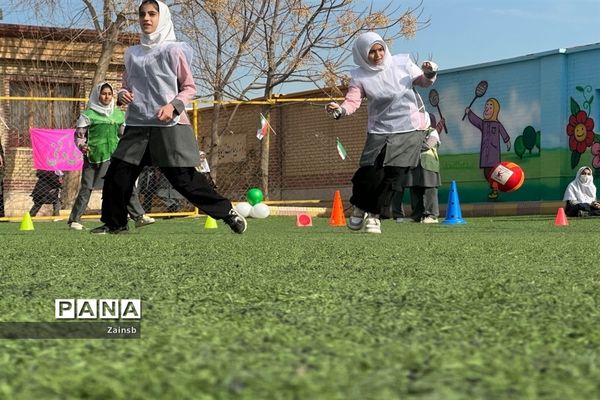 مسابقه داژبال در آموزشگاه کوثر شهر جوادآباد